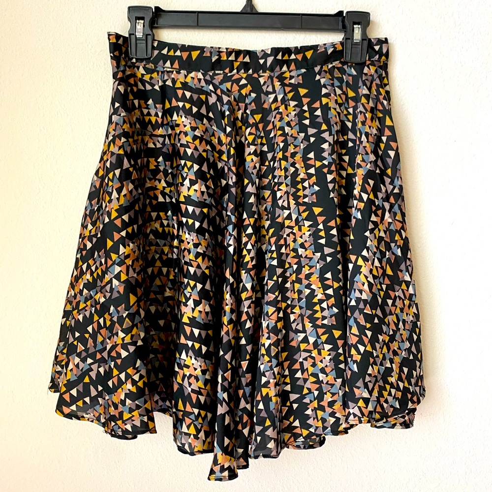 Moon collection s/m fit and flare skirt